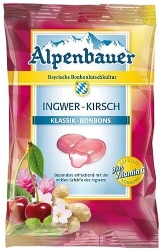 Alpenbauer Ingwer Kirsch Bonbon 120g Beutel Alpenbauer Ingwer Kirsch Bonbon 120g Beutel