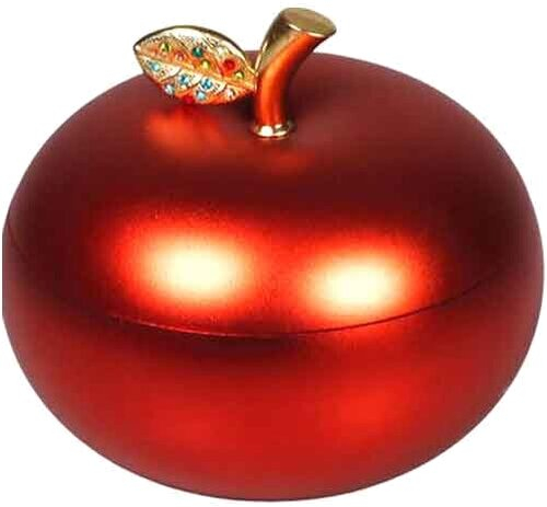 Alu Windaschenbecher Apfel rot metallic