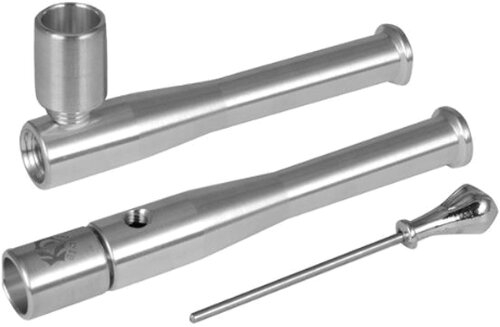 Aluminium Pfeife KD-Germany P2 schraubbar