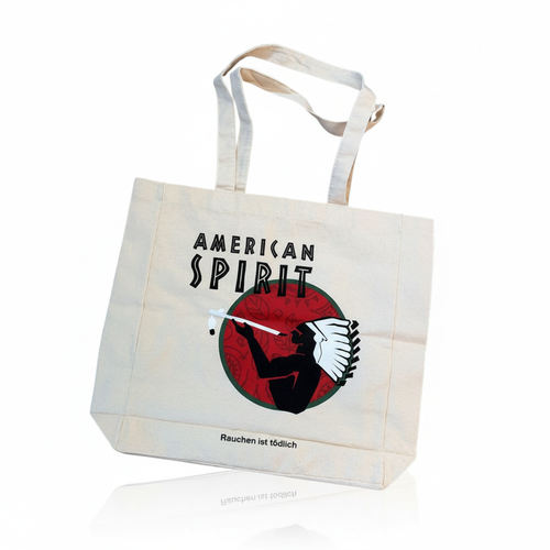 American Spirit Baumwolltasche Beige 