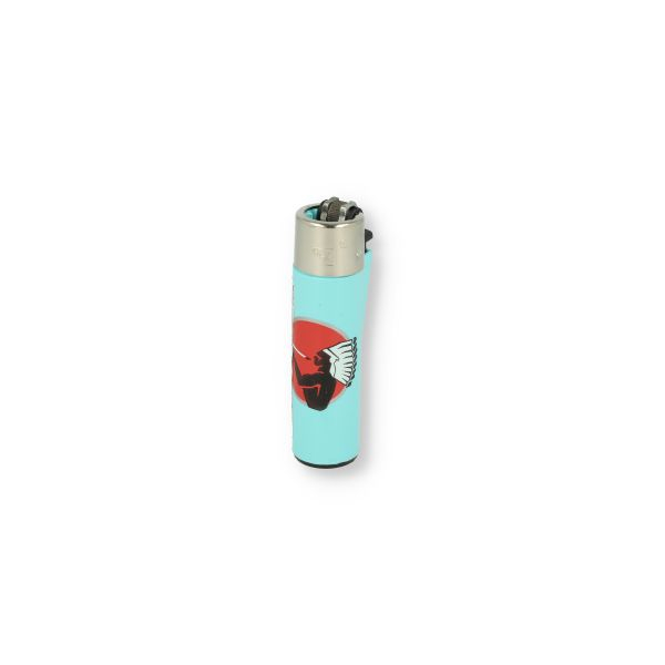 American Spirit Clipper Feuerzeug Blau