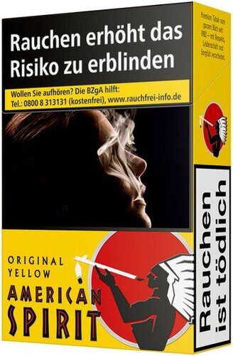 American Spirit Gelb 20er American Spirit Gelb 20er