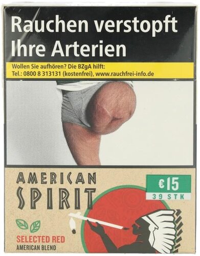 American Spirit Selected American Blend Red 5XL 37er American Spirit Selected American Blend Red 5XL 37er
