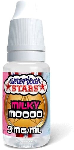 American Stars Milky Moooo Liquid 3 mg American Stars Milky Moooo Liquid 3 mg