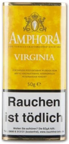 Amphora Pfeifentabak Virginia 50g Päckchen