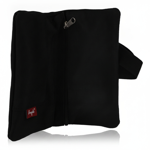 Angelo Feinschnittbeutel Nylon Schwarz