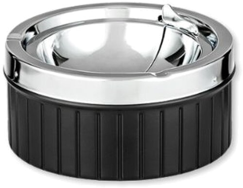 Angelo Kippaschenbecher Metall Schwarz