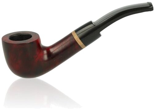 Angelo Pfeife Mini Nr.1 Rot-Schwarz Angelo Pfeife Mini Nr.1 Rot-Schwarz
