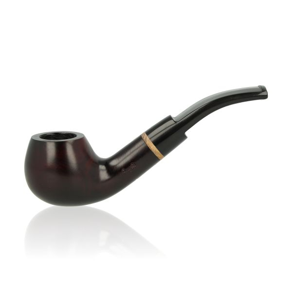 Angelo Pfeife Mini Nr.10 Schwarz-Bordeaux