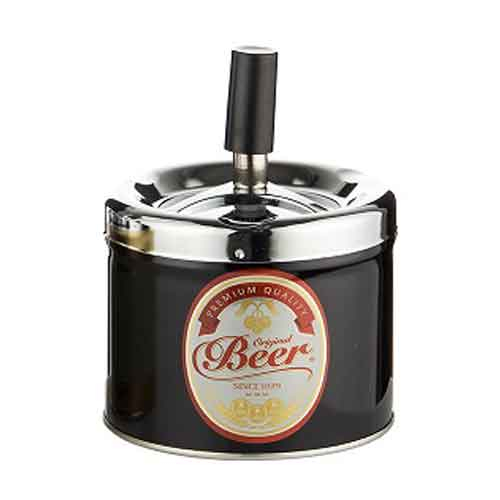 Angelo Schleuderascher Bierdesign 9cm schwarz Angelo Schleuderascher Bierdesign 9cm schwarz