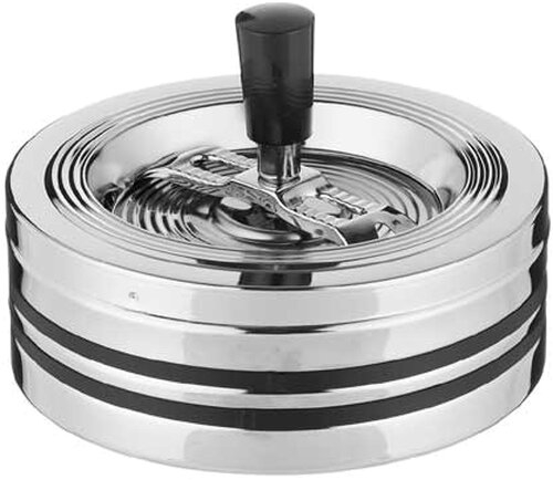 Angelo Schleuderascher chrom/schwarz 14 cm