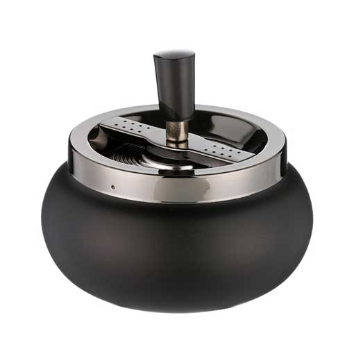 Angelo Schleuderascher schwarz / anthrazit-metallic 13 cm Angelo Schleuderascher schwarz / anthrazit-metallic 13 cm