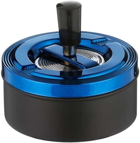 Angelo Schleuderascher schwarz / blau-metallic 11cm