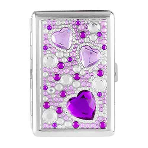 Angelo Zigaretten Etui Herz 100er Lila Angelo Zigaretten Etui Herz 100er Lila