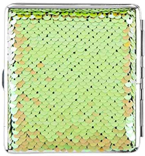 Angelo Zigaretten Etui Pailletten 20er grün