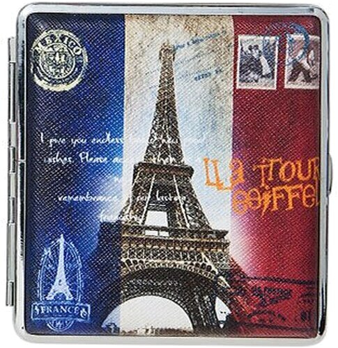 Angelo Zigaretten Etui Städte Eifelturm 20er Angelo Zigaretten Etui Städte Eifelturm 20er