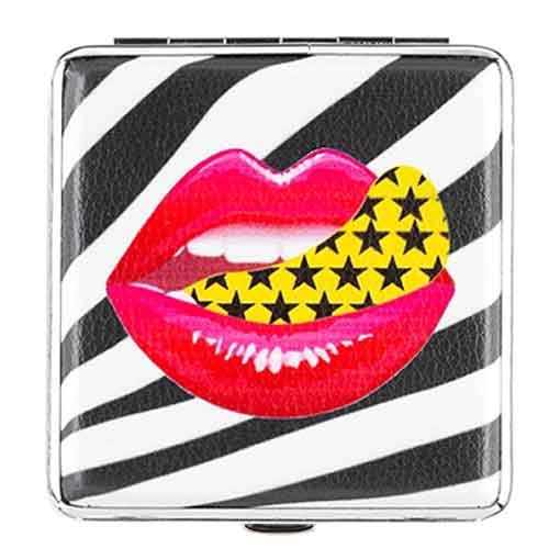 Angelo Zigarettenetui Kunststoff Hot Lips Nr.2 Angelo Zigarettenetui Kunststoff Hot Lips Nr.2