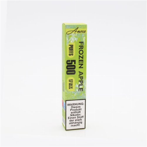 Anoca 500 Einweg E-Shisha Frozen Apple 17 mg Nikotin