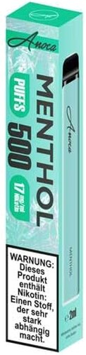 Anoca 500 Einweg E-Shisha Menthol 17 mg Nikotin