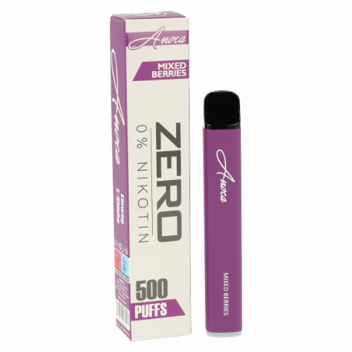Anoca 500 Einweg E-Shisha Mixed Berries Zero ohne Nikotin Anoca 500 Einweg E-Shisha Mixed Berries Zero ohne Nikotin