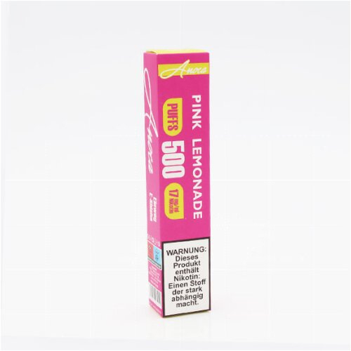Anoca 500 Einweg E-Shisha Pink Lemonade 17 mg Nikotin