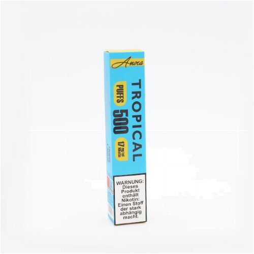 Anoca 500 Einweg E-Shisha Tropical 17 mg Nikotin