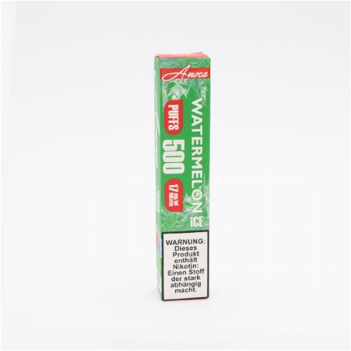 Anoca 500 Einweg E-Shisha Watermelon Ice 17 mg Nikotin