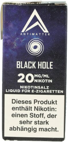 Antimatter Black Hole Liquid 20mg 10ml Antimatter Black Hole Liquid 20mg 10ml