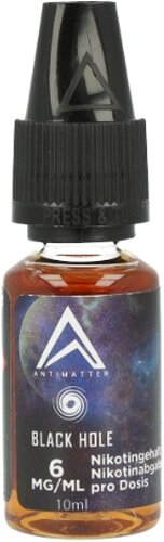 Antimatter Black Hole Liquid 6mg 10ml  Antimatter Black Hole Liquid 6mg 10ml