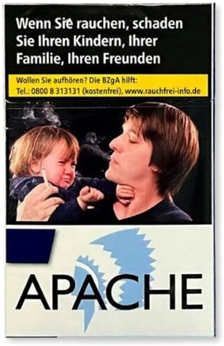 Apache Blue Zigaretten 20er