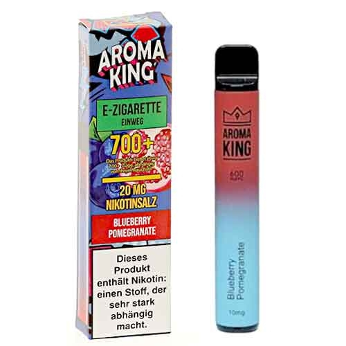 AROMA KING 700+ Blueberry Pomegranate Einweg E-Shisha 20mg Nikotinsalz AROMA KING 700+ Blueberry Pomegranate Einweg E-Shisha 20mg Nikotinsalz