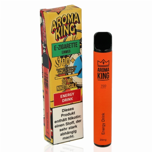 Aroma King 700+ Einweg E-Shisha Energy Drink 20 mg Nikotin Aroma King 700+ Einweg E-Shisha Energy Drink 20 mg Nikotin