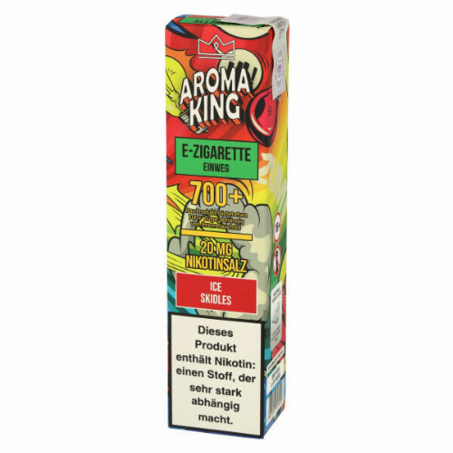 Aroma King 700+ Ice Skidles Einweg E-Zigarette 20mg Aroma King 700+ Ice Skidles Einweg E-Zigarette 20mg