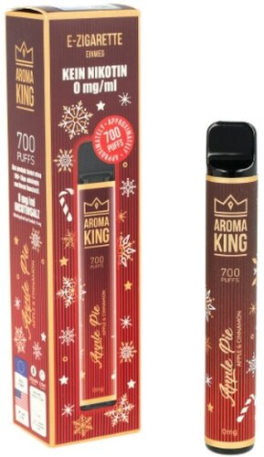 Aroma King Apple Pie Merry Christmas Edition Einweg E-Shisha Nikotinfrei