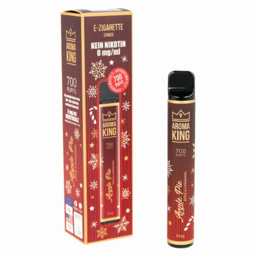 Aroma King Apple Pie Merry Christmas Edition Einweg E-Shisha Nikotinfrei Aroma King Apple Pie Merry Christmas Edition Einweg E-Shisha Nikotinfrei