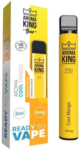 Aroma King Bar Cool Mango Einweg E-Shisha ohne Nikotin