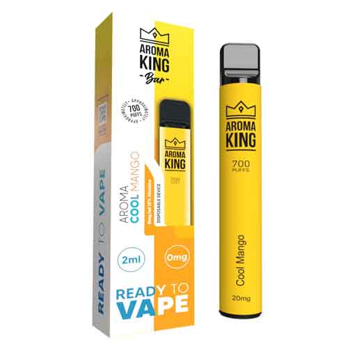 Aroma King Bar Cool Mango Einweg E-Shisha ohne Nikotin Aroma King Bar Cool Mango Einweg E-Shisha ohne Nikotin