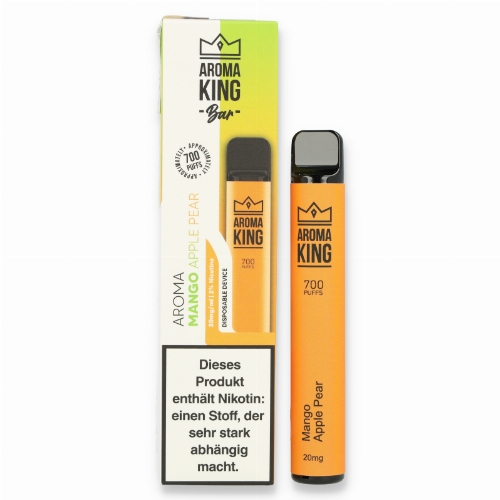 Aroma King Bar Mango Apple Pear Einweg E-Shisha 20mg Aroma King Bar Mango Apple Pear Einweg E-Shisha 20mg