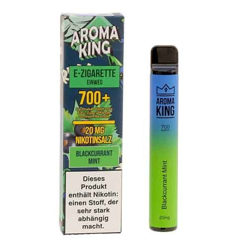 Aroma King Blackcurrant Mint Einweg e-Shisha ca. 700 Züge 20mg Aroma King Blackcurrant Mint Einweg e-Shisha ca. 700 Züge 20mg