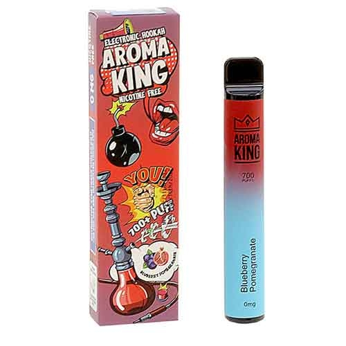 Aroma King Bluberry Pomegranate Einweg e-Shisha ohne Nikotin ca. 700 Züge Aroma King Bluberry Pomegranate Einweg e-Shisha ohne Nikotin ca. 700 Züge