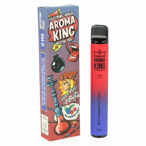 Aroma King Blue Raspberry Cherry Einweg e-Shisha ohne Nikotin ca. 700 Züge Aroma King Blue Raspberry Cherry Einweg e-Shisha ohne Nikotin ca. 700 Züge