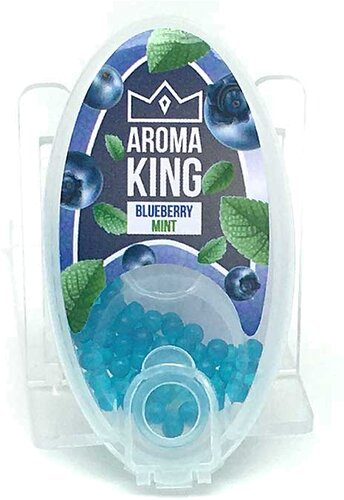 Aroma King Blueberry Mint Aromakapseln 100 Stück mit Stick