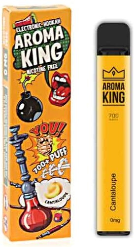 Aroma King Cantaloupe Einweg e-Shisha ohne Nikotin ca. 700 Züge Aroma King Cantaloupe Einweg e-Shisha ohne Nikotin ca. 700 Züge