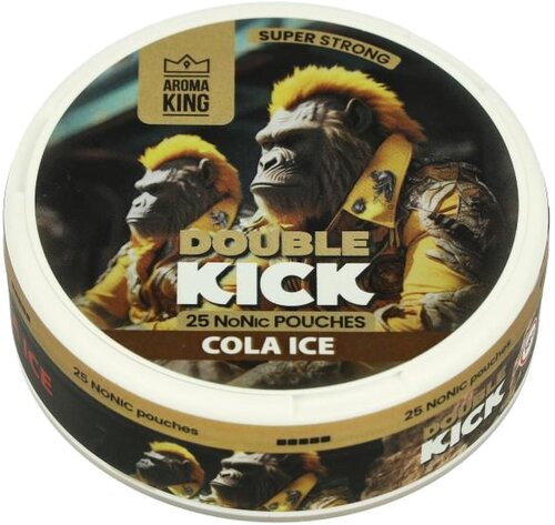 Aroma King Double Kick Pouches Cola Ice NoNic 10mg 25 Stk.