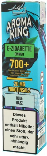 Aroma King Einweg E-Zigarette Blue Razz 20mg