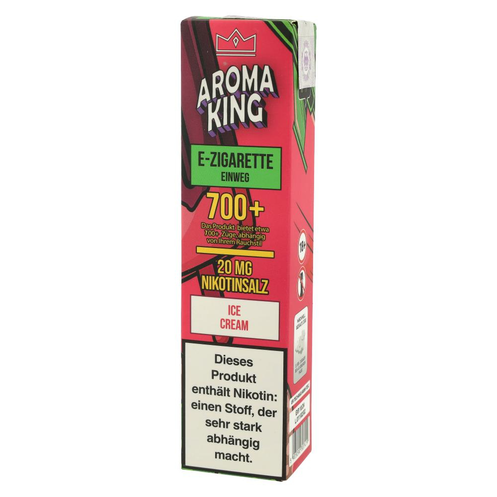 Aroma King Einweg E-Zigarette Ice Cream 20mg Aroma King Einweg E-Zigarette Ice Cream 20mg