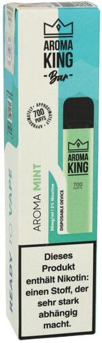 Aroma King Einweg E-Zigarette Mint 20mg
