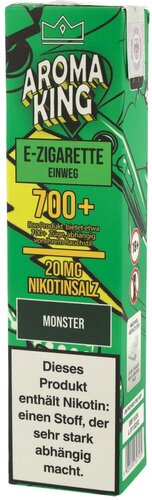 Aroma King Einweg E-Zigarette Monster 20mg Aroma King Einweg E-Zigarette Monster 20mg