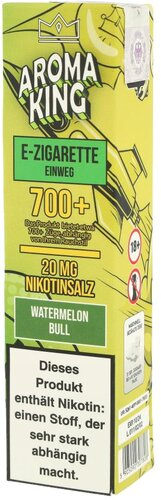 Aroma King Einweg E-Zigarette Watermelon Bull 20mg
