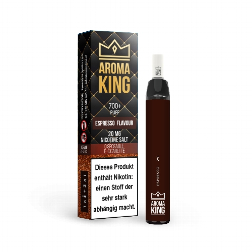 AROMA KING Espresso Einweg E-Shisha 20mg Nikotinsalz AROMA KING Espresso Einweg E-Shisha 20mg Nikotinsalz